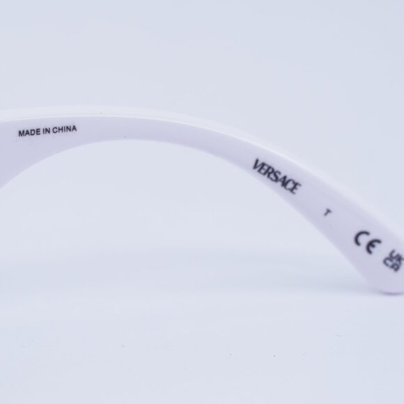 Versace Kids VK4429U 314/87 Sunglasses White Geometric Frame, Grey Lenses - Picture 9 of 10